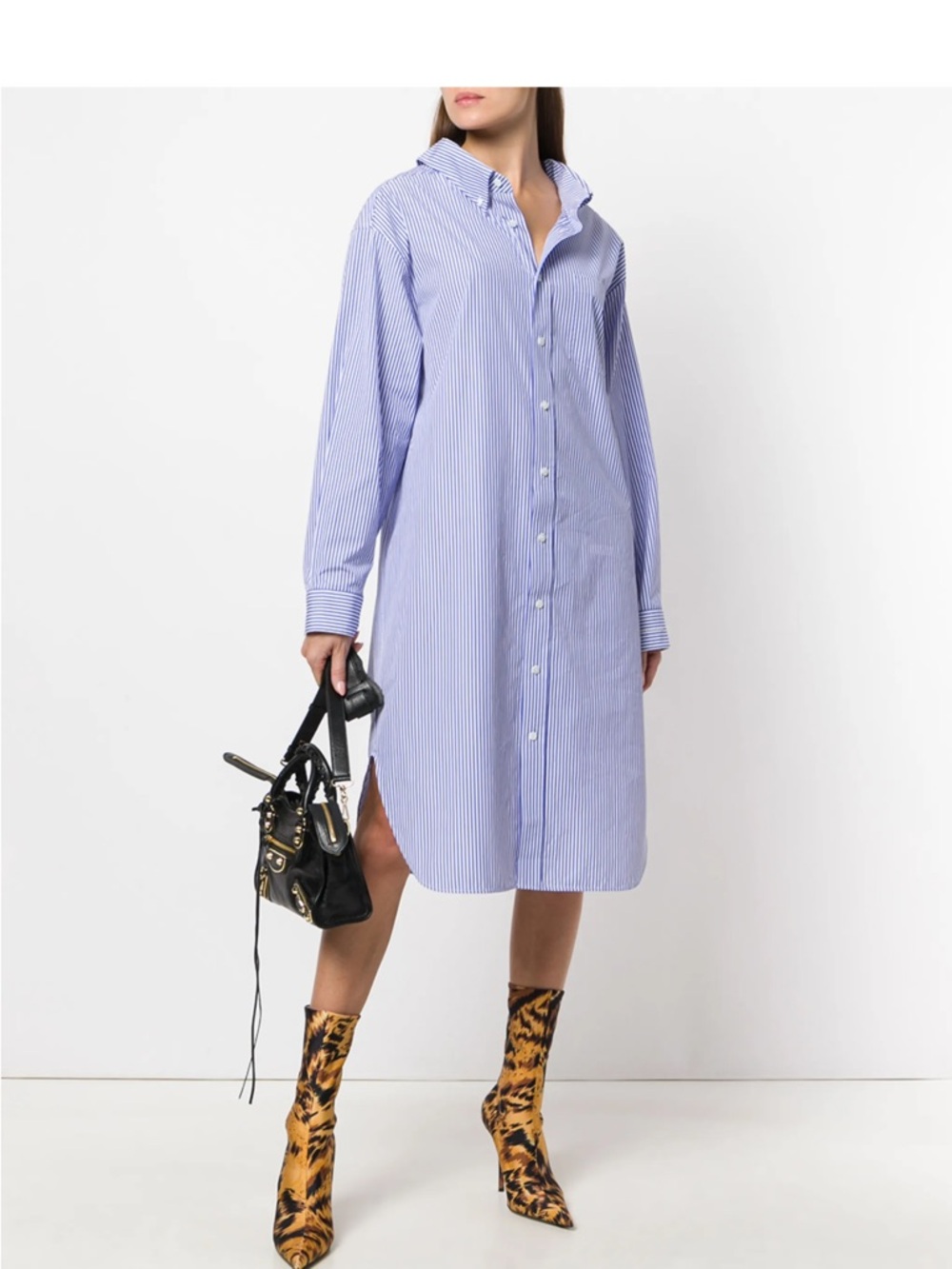 Balenciaga shirt dress